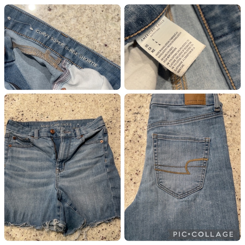 American Eagle Outfitters Blue Jean Shorts Classic Style